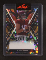 Ty Simpson Leaf Exotic Crystal Monarch Butterfly Pre-Production Proof #NNO #1/1 at PristineAuction.com