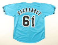 Livan Hernandez Signed Jersey (Beckett) at PristineAuction.com
