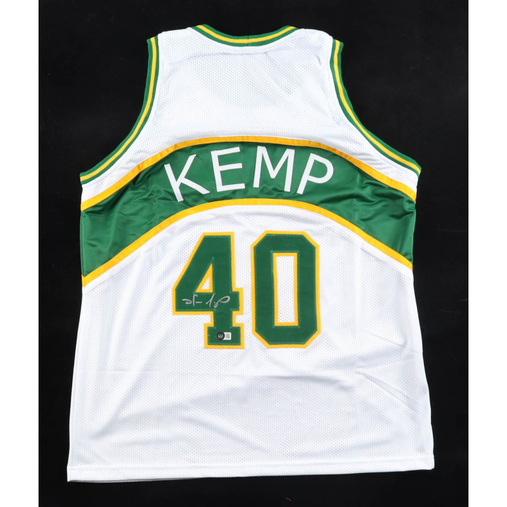 Shawn Kemp Signed Jersey (Beckett) at PristineAuction.com