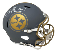 Hines Ward Signed Steelers Full Size Slate Speed Helmet (Beckett) at PristineAuction.com