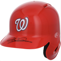 Dylan Crews Signed Nationals Mini Batting Helmet (Fanatics) at PristineAuction.com