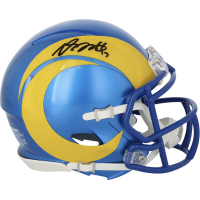 Davante Adams Signed Rams Speed Mini Helmet (Fanatics) at PristineAuction.com