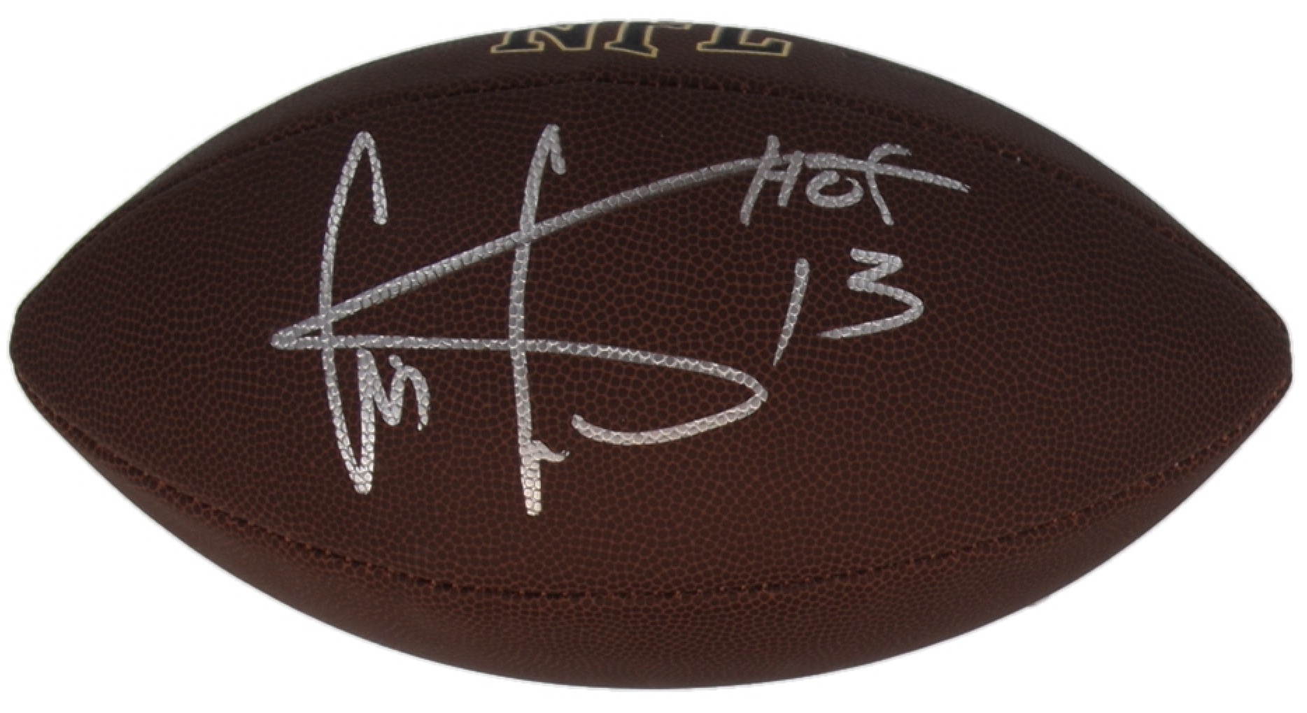 Cris Carter Signed NFL Football Inscribed "HOF 13" (Beckett) at PristineAuction.com Cris Carter Signed NFL Football Inscribed "HOF 13" (Beckett) at PristineAuction.com