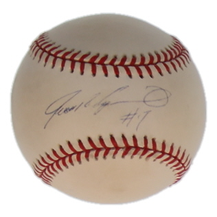 Ivan Rodriguez Signed OML Baseball (JSA) at PristineAuction.com Ivan Rodriguez Signed OML Baseball (JSA) at PristineAuction.com