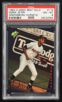 Derek Jeter 1993 Classic Best Gold Greensboro Hornets #115 RC (PSA 8) at PristineAuction.com
