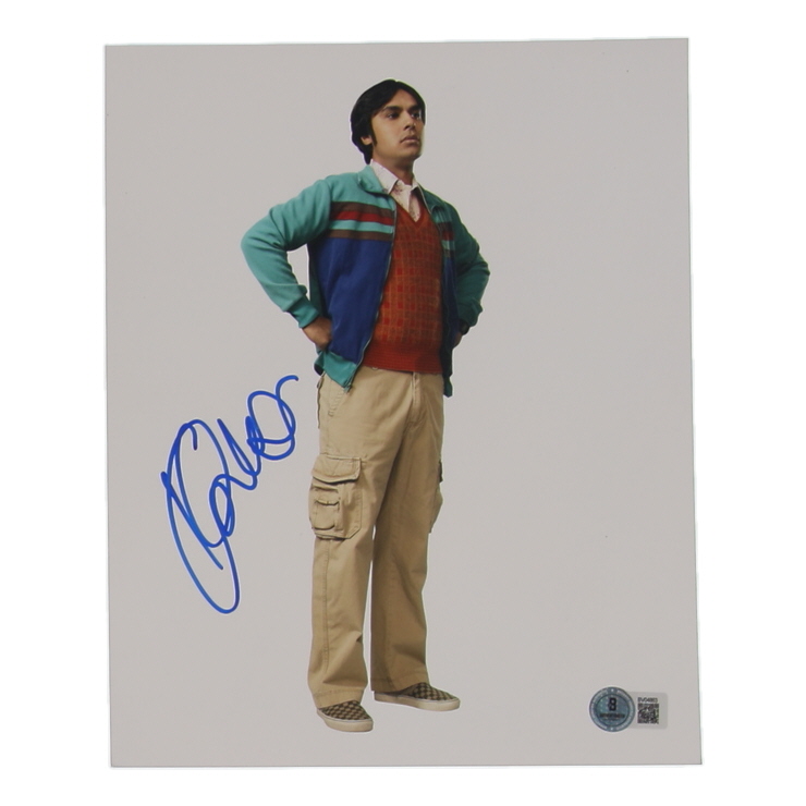 Kunal Nayyar Signed "The Big Bang Theory" 8x10 Photo (Beckett) at PristineAuction.com Kunal Nayyar Signed "The Big Bang Theory" 8x10 Photo (Beckett) at PristineAuction.com