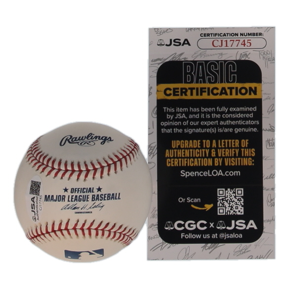 Ryne Sandberg Signed OML Baseball (JSA) at PristineAuction.com Ryne Sandberg Signed OML Baseball (JSA) at PristineAuction.com