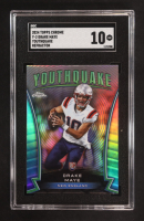 Drake Maye 2024 Topps Chrome Youthquake Refractors #Y2 RC (SGC 10) at PristineAuction.com