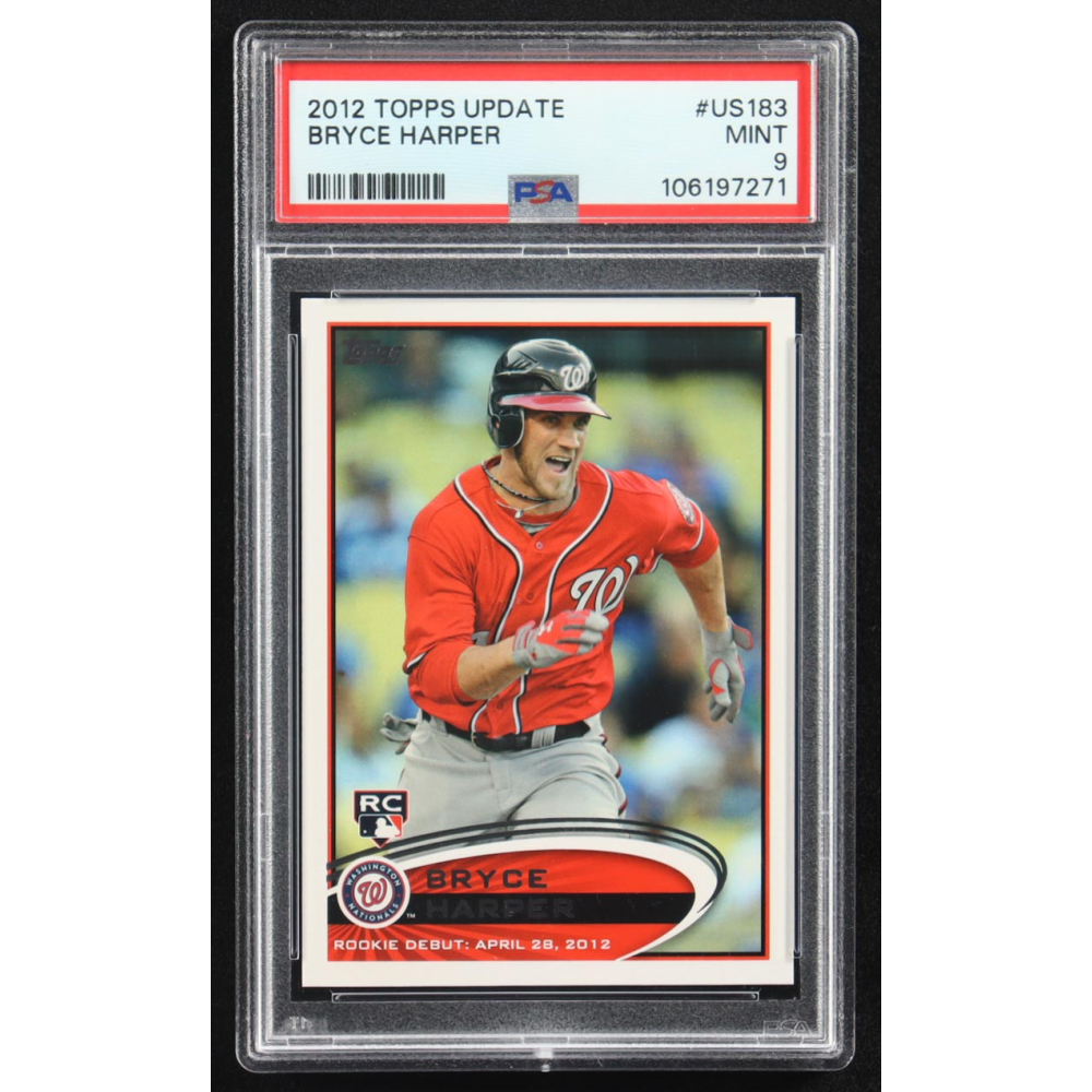 Bryce Harper 2012 Topps Update #US-183 RC (PSA 9) at PristineAuction.com