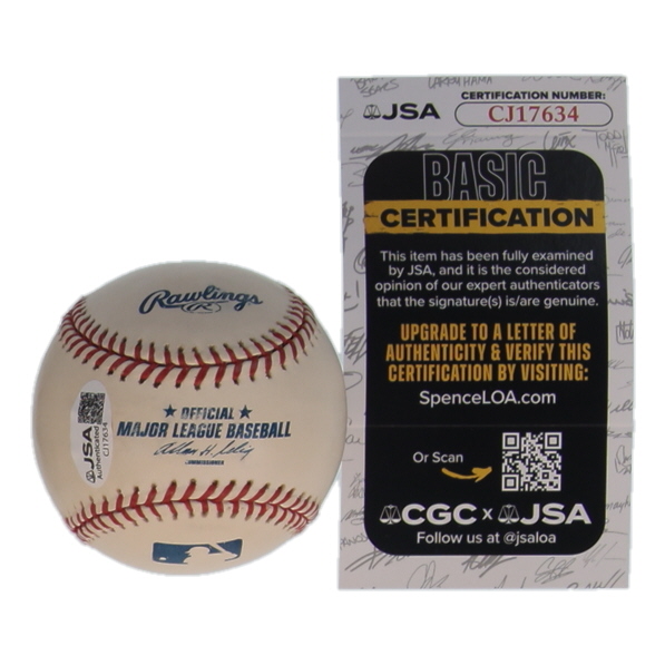 Jim Thome Signed OML Baseball (JSA) at PristineAuction.com Jim Thome Signed OML Baseball (JSA) at PristineAuction.com