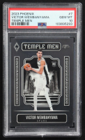 Victor Wembanyama 2023-24 Panini Phoenix Temple Men #7 RC (PSA 10) at PristineAuction.com