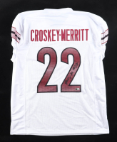 Jacory Croskey-Merritt Signed Jersey (Beckett) at PristineAuction.com
