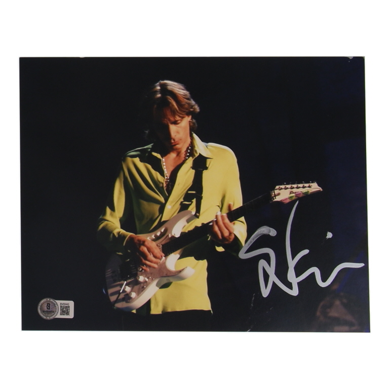 Steve Vai Signed 8x10 Photo (Beckett) at PristineAuction.com Steve Vai Signed 8x10 Photo (Beckett) at PristineAuction.com