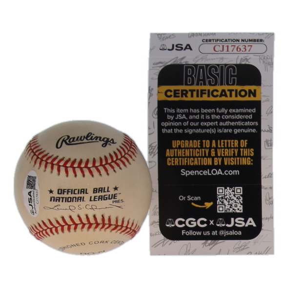 Pedro Martinez Signed ONL Baseball (JSA) at PristineAuction.com Pedro Martinez Signed ONL Baseball (JSA) at PristineAuction.com