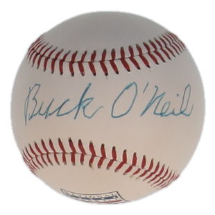Buck O'Neil Signed Official HOF Logo Baseball (JSA) at PristineAuction.com Buck O'Neil Signed Official HOF Logo Baseball (JSA) at PristineAuction.com