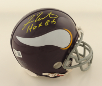 Fran Tarkenton Signed Vikings Mini Helmet Inscribed "HOF 86" (Beckett) at PristineAuction.com