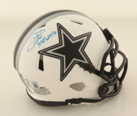 Emmitt Smith Signed Cowboys Lunar Eclipse Alternate Speed Mini Helmet Inscribed "HOF 2010" (Beckett) at PristineAuction.com