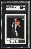 Victor Wembanyama 2023-24 Panini NBA Hoops #298 RC (SGC 10) at PristineAuction.com
