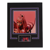 Lady Gaga Signed Custom Matted Cut (ACOA) at PristineAuction.com