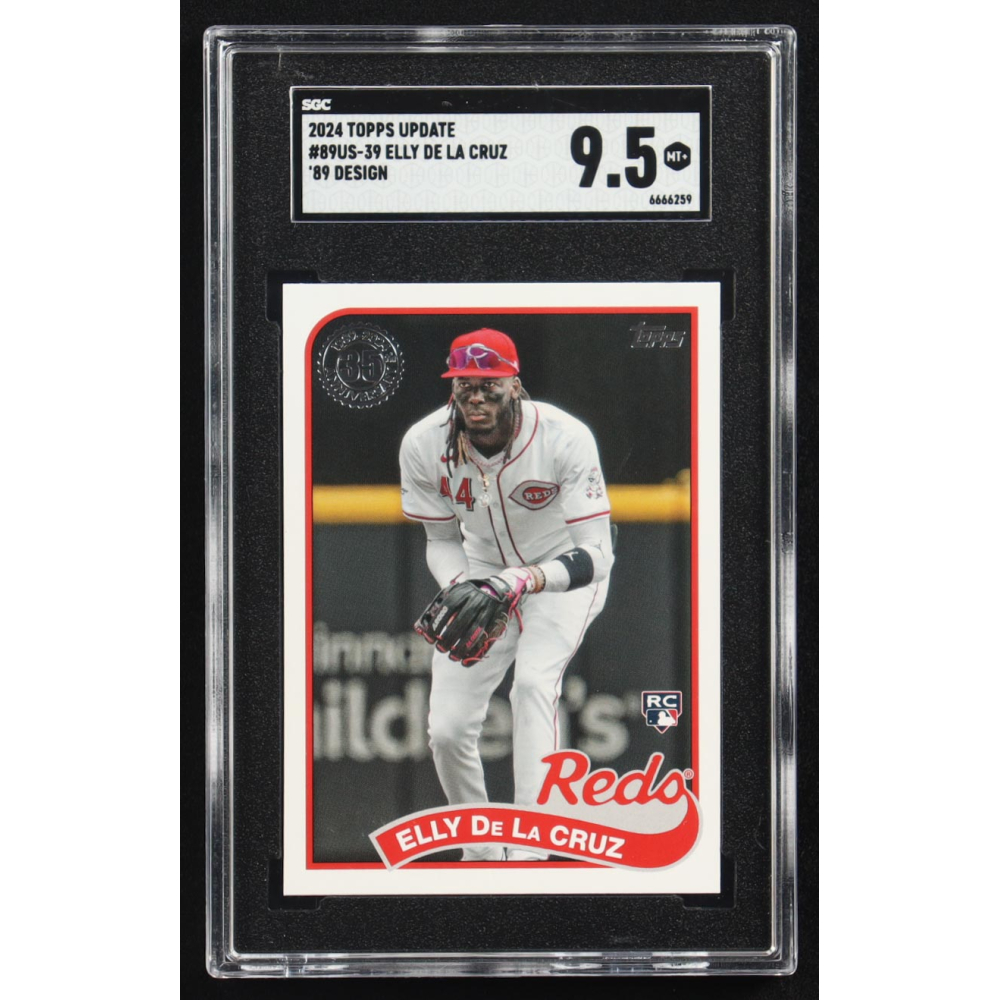Elly De La Cruz 2024 Topps Update '89 Design #89US-39 RC (SGC 9.5) at PristineAuction.com