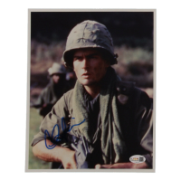 Charlie Sheen Signed "Platoon" 8x10 Photo (JSA) at PristineAuction.com