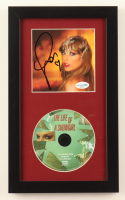 Taylor Swift Signed Custom Framed "The Life of a Showgirl" CD Insert Display with Disc (AutographCOA) at PristineAuction.com