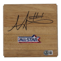Amar'e Stoudemire Signed 6x6 Floor Piece (Beckett) at PristineAuction.com
