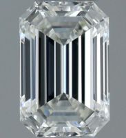 Natural Diamond .21 Carats Loose I, SI2 | Emerald Cut | GIA Cert at PristineAuction.com