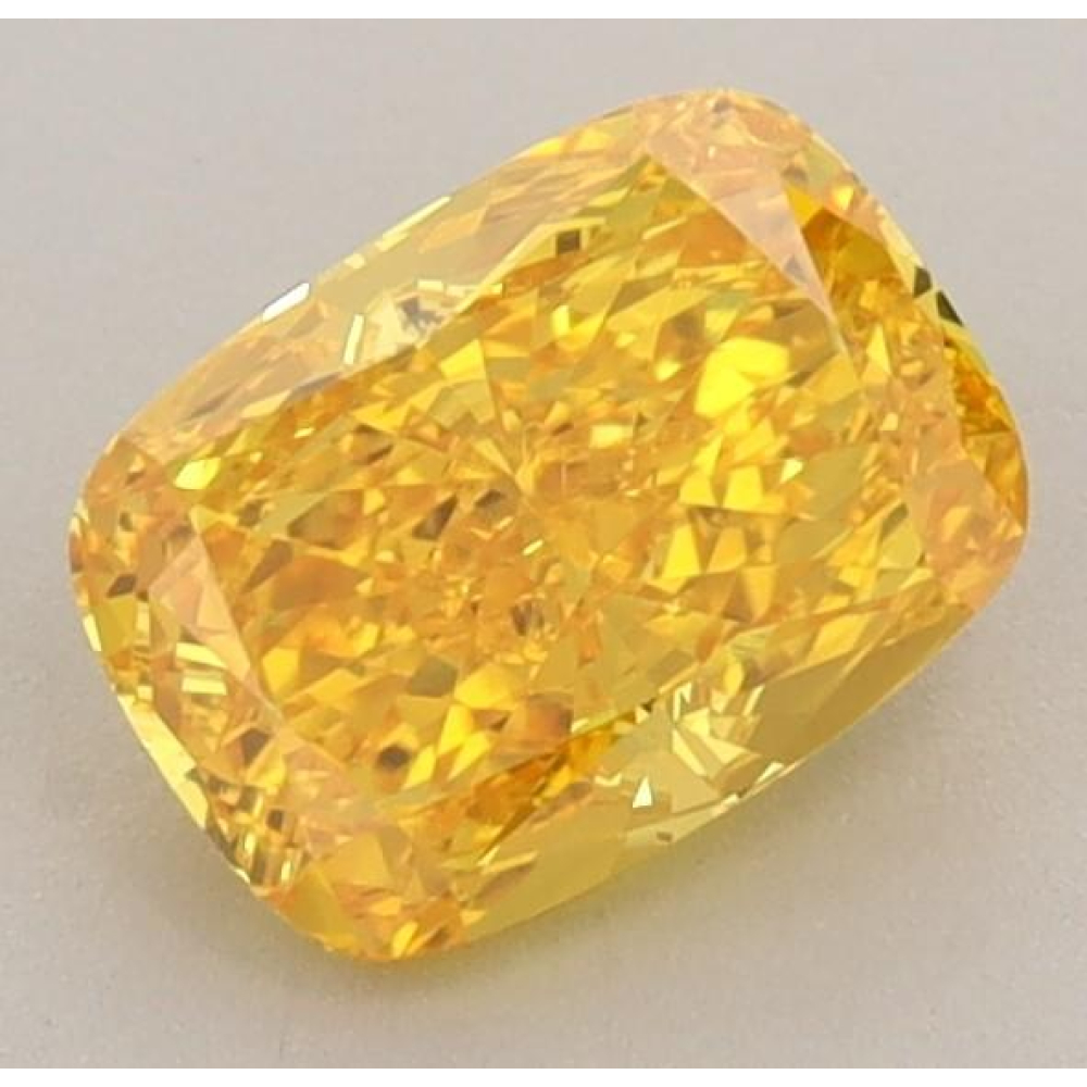 .85 Carats Lab Grown Yellow Diamond Loose VVS2 | IGI Cert at PristineAuction.com