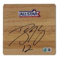 Dwight Howard Signed 6x6 Floor Piece (Beckett) at PristineAuction.com