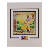 Elton John Signed Custom Matted Cut Display (ACOA) at PristineAuction.com