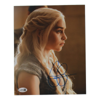 Emilia Clarke Signed "Game of Thrones" 8x10 Photo (JSA) at PristineAuction.com