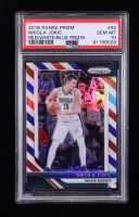 Nikola Jokic 2018-19 Panini Prizm Prizms Red White and Blue #92 (PSA 10) at PristineAuction.com