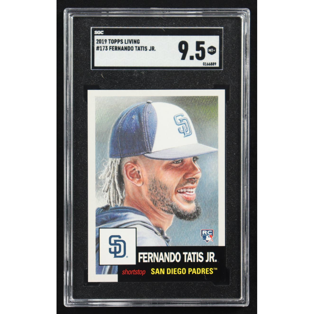 Fernando Tatis Jr. 2019 Topps Living #173 RC (SGC 9.5) at PristineAuction.com