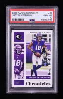 Justin Jefferson 2020 Panini Chronicles #62 RC (PSA 10) at PristineAuction.com