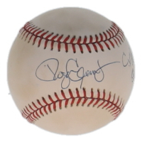 Roger Clemens Signed OAL Baseball Inscribed "Cy Young 86, 87" (JSA) at PristineAuction.com