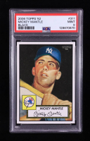Mickey Mantle 2006 Topps '52 #311B Black (PSA 9) at PristineAuction.com