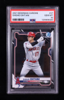 Shohei Ohtani 2021 Bowman Chrome #27 (PSA 10) at PristineAuction.com