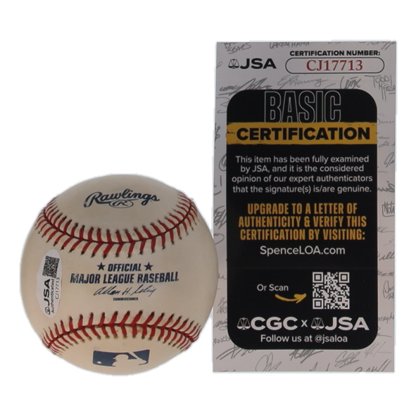 Gaylord Perry Signed OML Baseball (JSA) at PristineAuction.com Gaylord Perry Signed OML Baseball (JSA) at PristineAuction.com