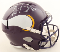 Cris Carter Signed Vikings Full Size Speed Helmet (Schwartz) at PristineAuction.com