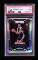 Victor Wembanyama 2023-24 Panini Prizm Monopoly Silver #81 RC (PSA 9) at PristineAuction.com