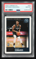 Anthony Edwards 2020-21 Panini Chronicles #607 RC (PSA 10) at PristineAuction.com