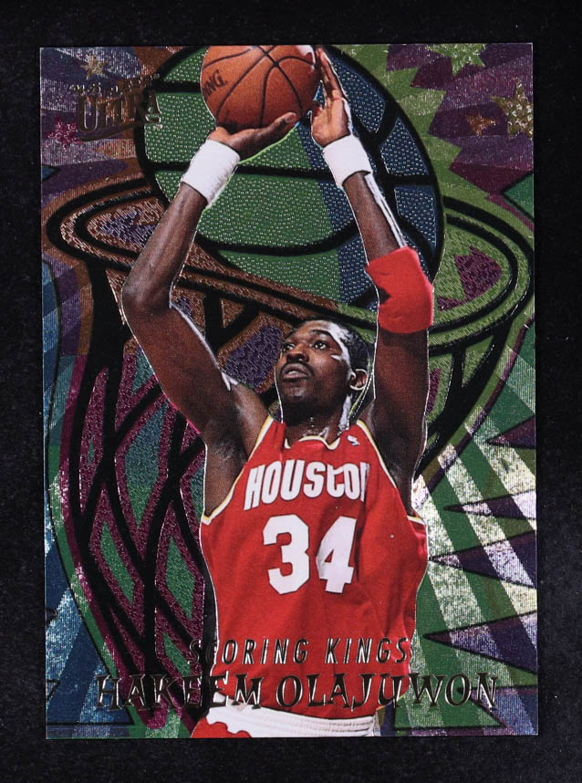 Hakeem Olajuwon 1994-95 Ultra Scoring Kings #4 at PristineAuction.com Hakeem Olajuwon 1994-95 Ultra Scoring Kings #4 at PristineAuction.com