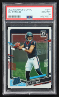 CJ Stroud 2023 Panini Donruss Optic RR #244 RC (PSA 10) at PristineAuction.com