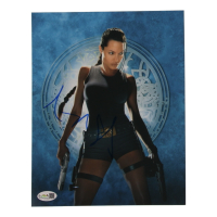 Angelina Jolie Signed "Lara Croft: Tomb Raider" 8x10 Photo (JSA) at PristineAuction.com