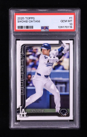 Shohei Ohtani 2025 Topps #1 (PSA 10) at PristineAuction.com