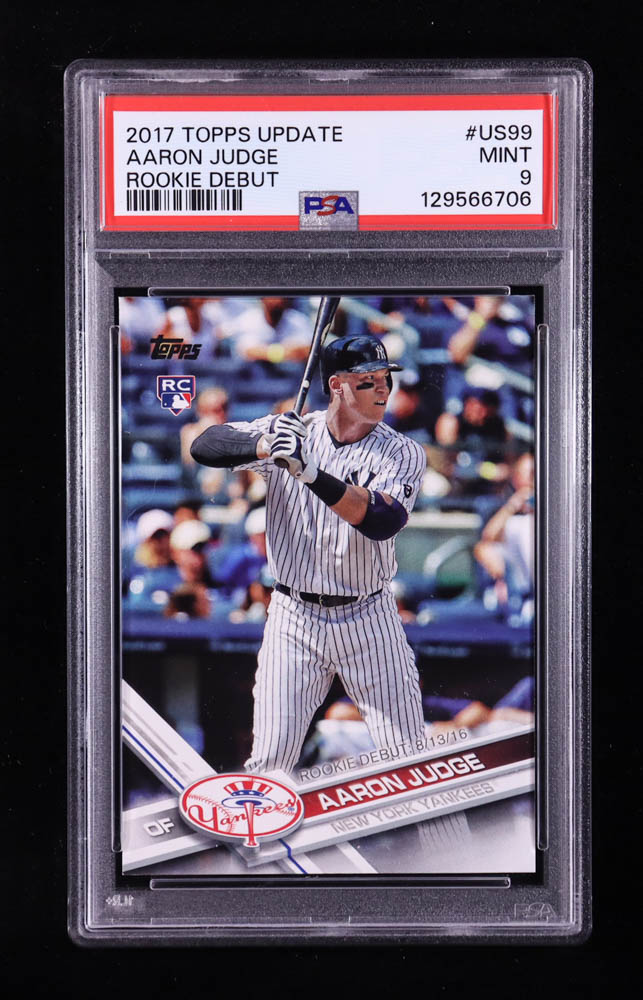 Aaron Judge 2017 Topps Update #US99 RC (PSA 9) at PristineAuction.com Aaron Judge 2017 Topps Update #US99 RC (PSA 9) at PristineAuction.com