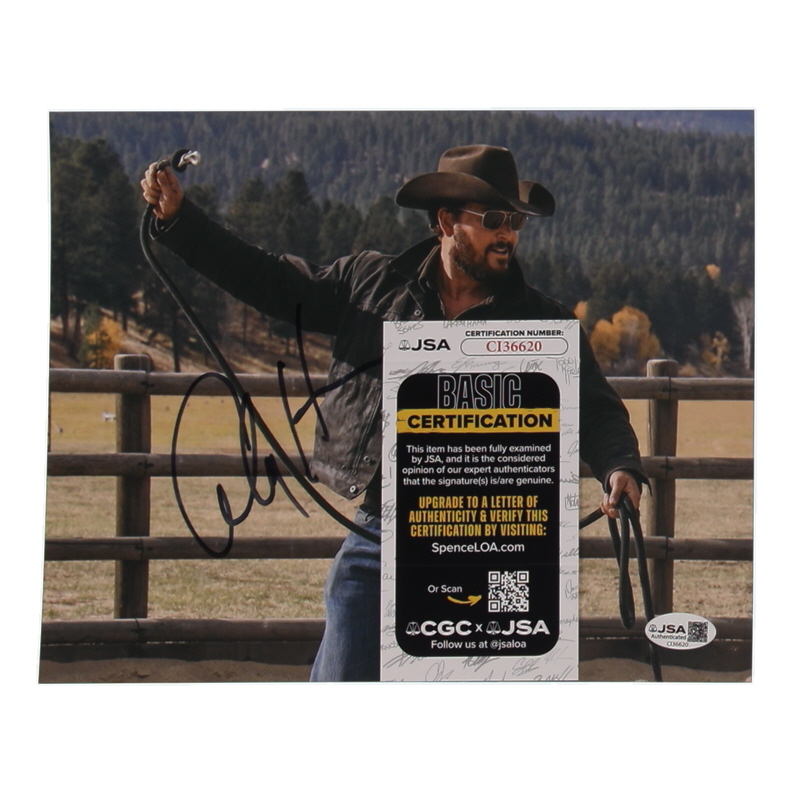 Cole Hauser Signed "Yellowstone" 8x10 Photo (JSA) at PristineAuction.com Cole Hauser Signed "Yellowstone" 8x10 Photo (JSA) at PristineAuction.com