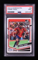 Lamine Yamal 2023-24 Donruss #54 RC (PSA 9) at PristineAuction.com