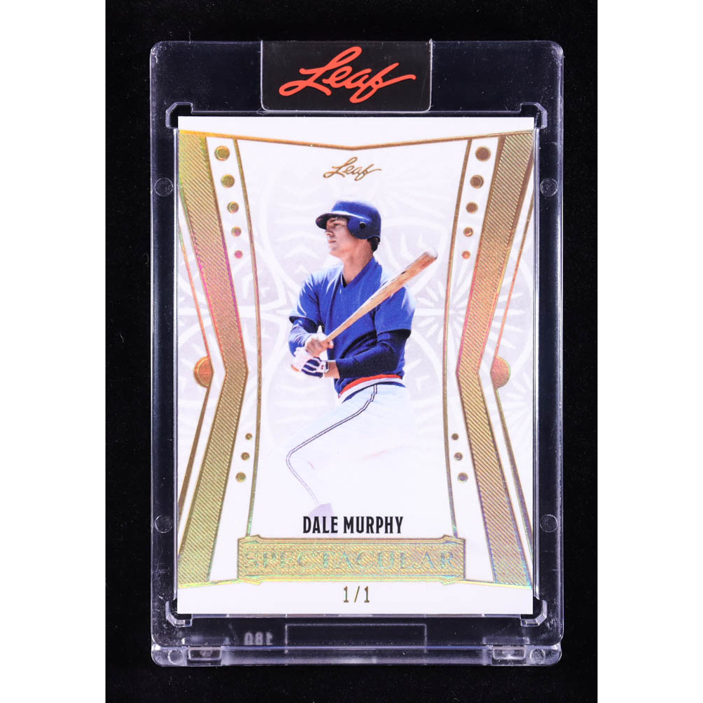 Dale Murphy 2025 Leaf Spectacular Gold #22 #1/1 at PristineAuction.com